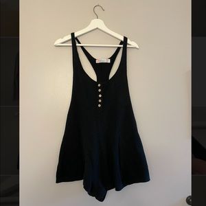 Free People Knit Beach Romper